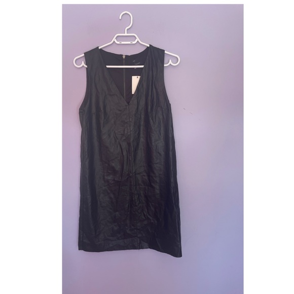 Lumiere NWT FAUX LEATHER mini DRESS - Picture 3 of 5